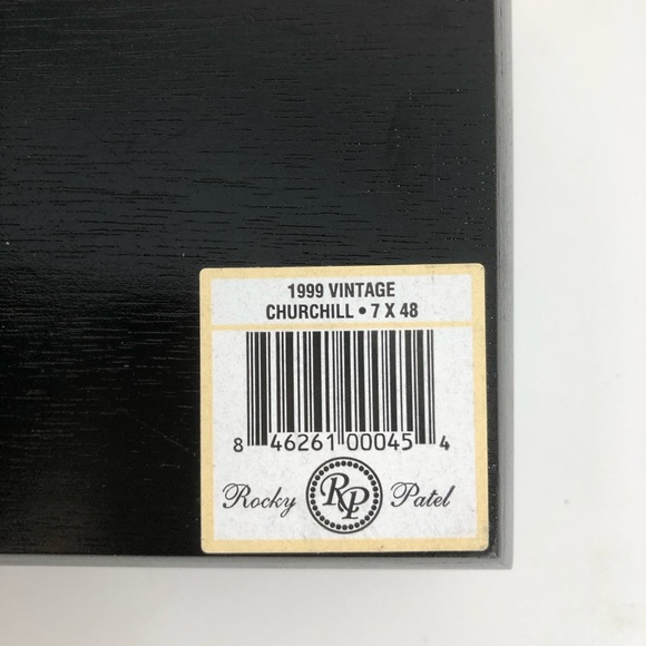 Rocky Patel Churchill Black Wooden Cigar Box - Picture 14 of 14